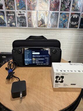 Steam Deck 1TB LCD (Upgraded Clear Shell) – With Case & Charger | Excellent Cond